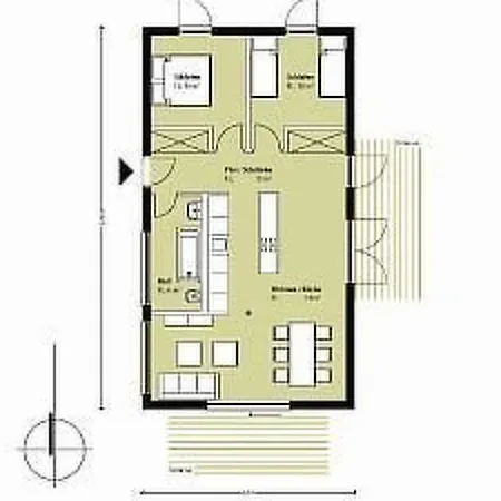 Strandnahes Mit Terrasse Und Stellplatz By Interhome Prázdninový dům